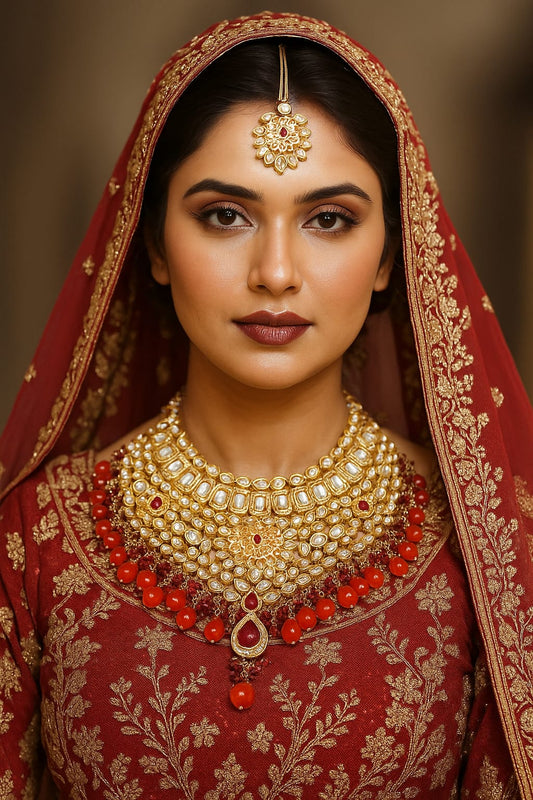 Bridal Kundan Necklace set