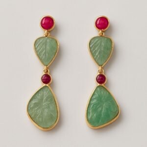 Real Emerald Earrings