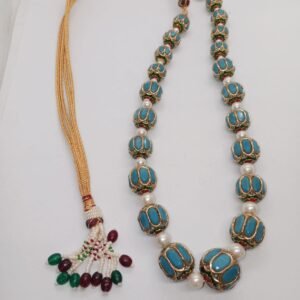 Ferozi Elegance Indian Mala